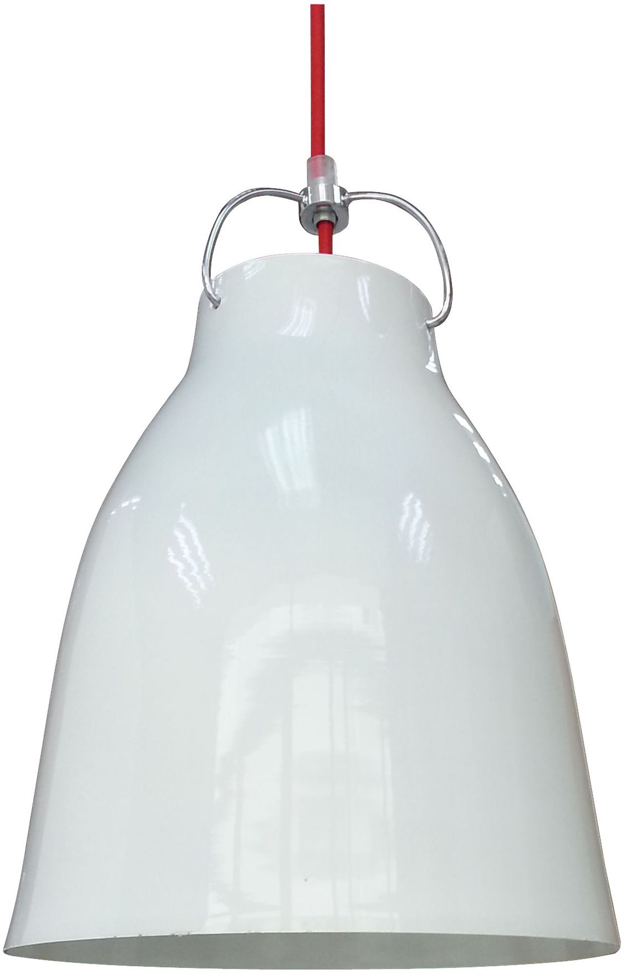 Candellux Pensilvania závěsné svítidlo 1x60 W bílá 31-20253