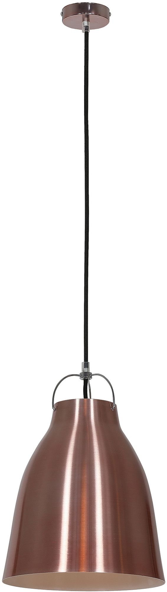 Candellux Pensilvania závěsné svítidlo 1x60 W měděná 31-39347