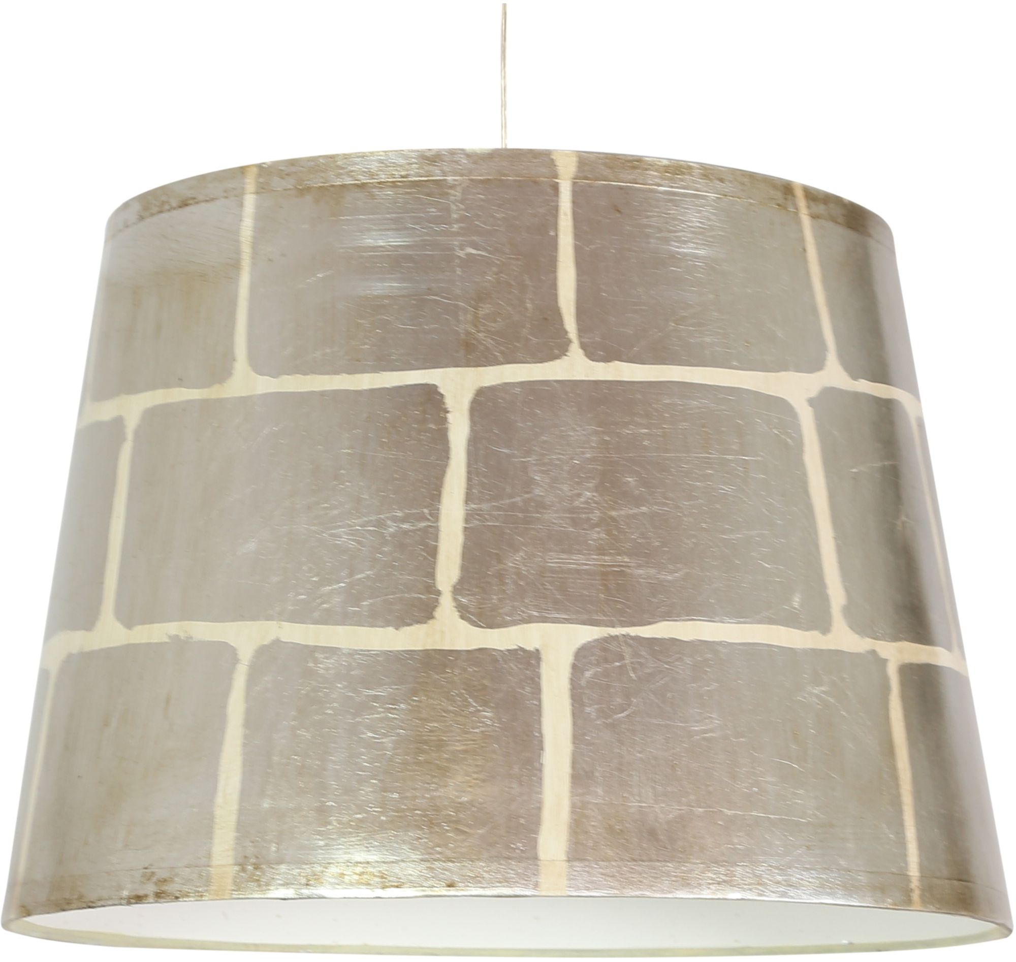 Candellux Americano závěsné svítidlo 1x60 W stříbrná-béžová 31-32331