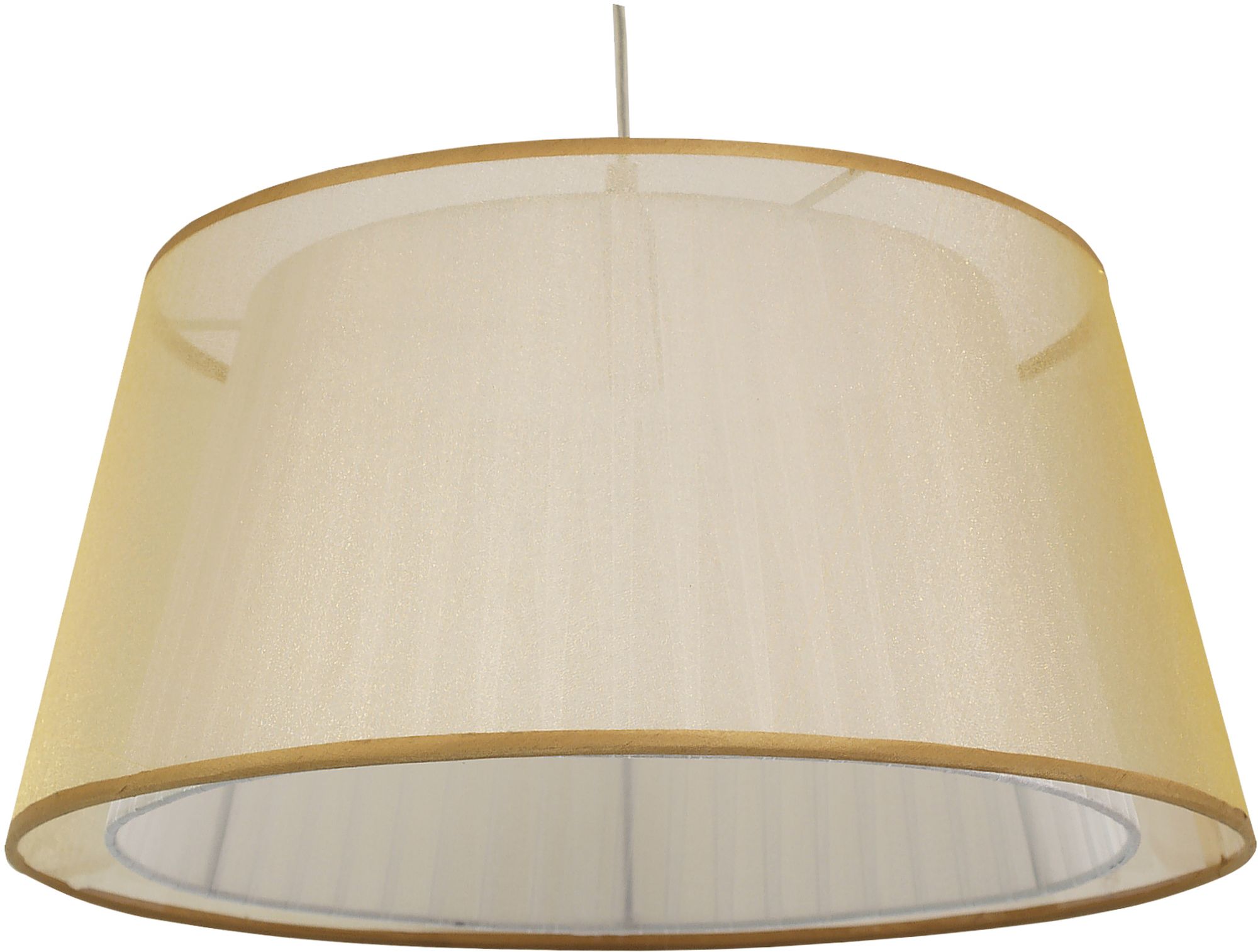Candellux Charlie závěsné svítidlo 1x60 W zlatá 31-24961