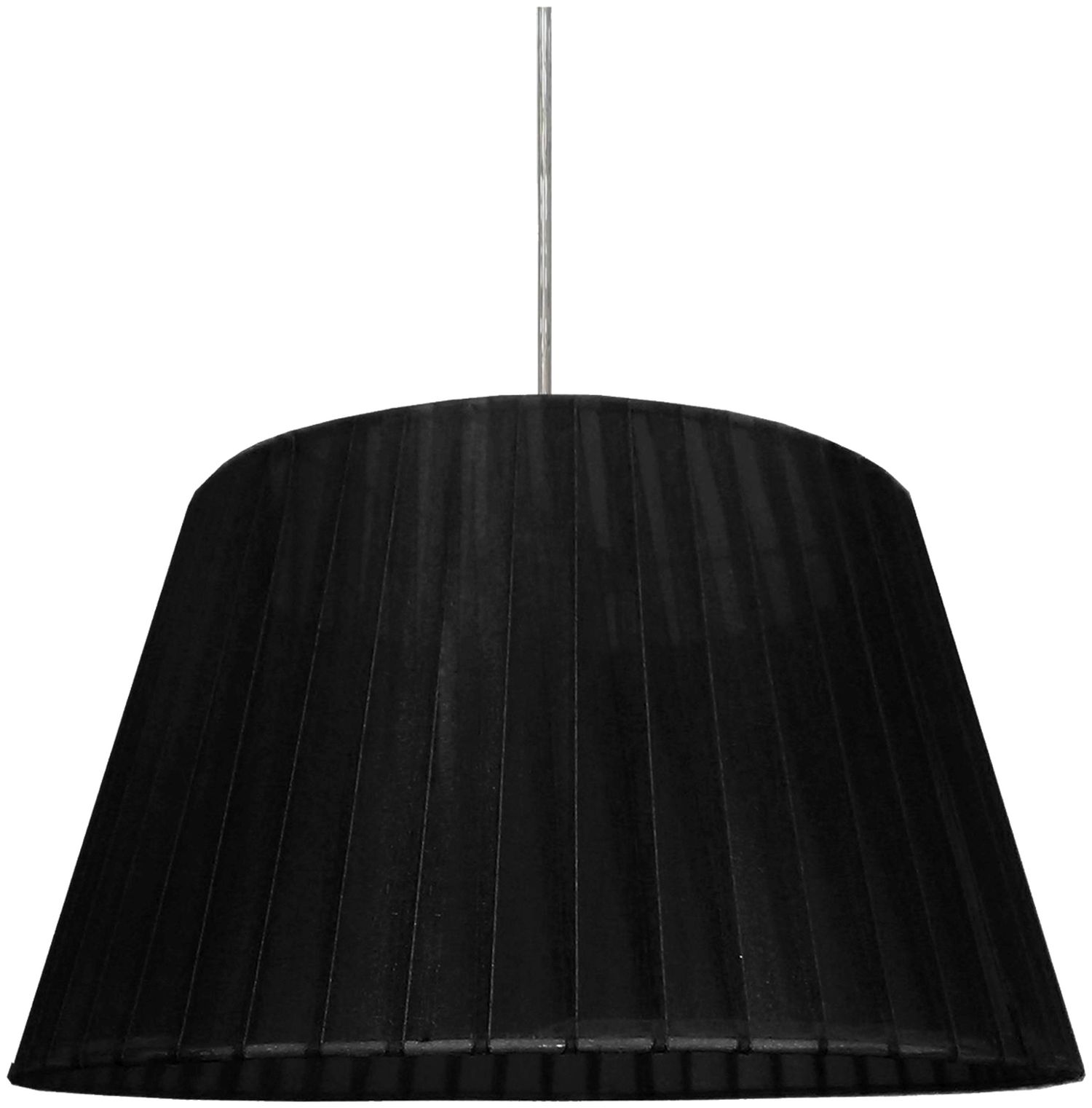 Candellux Tiziano závěsné svítidlo 1x60 W černá 31-27122