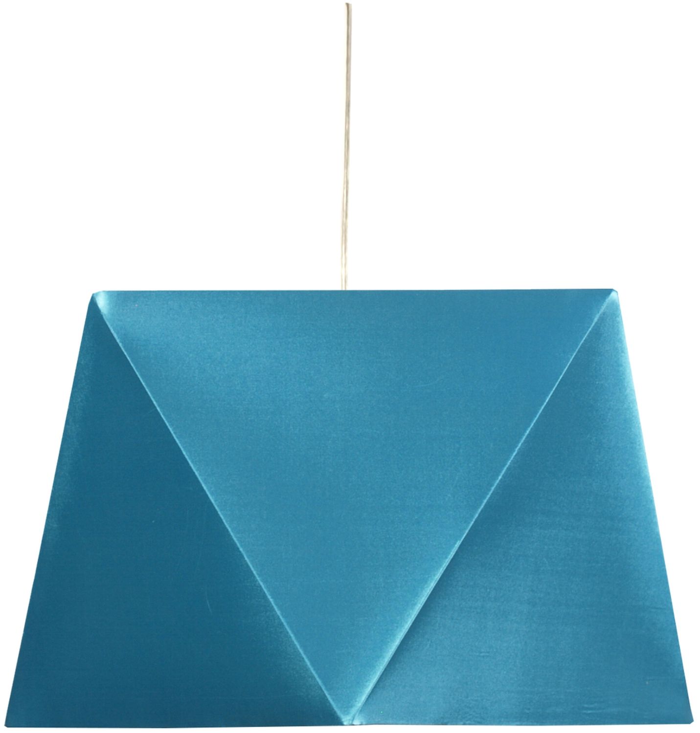 Candellux Hexagen závěsné svítidlo 1x60 W modrá 31-03621