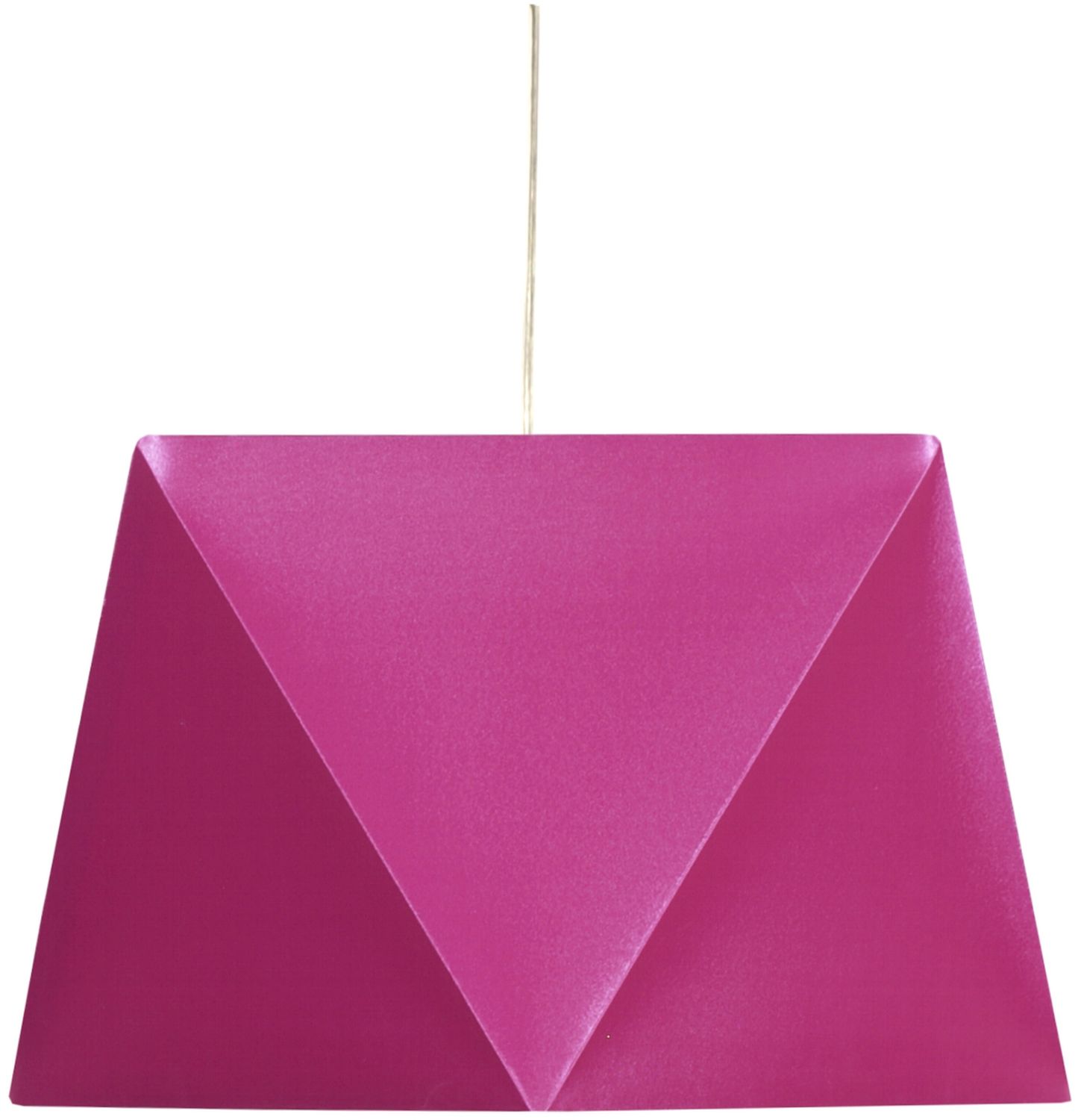 Candellux Hexagen závěsné svítidlo 1x60 W růžová 31-03638