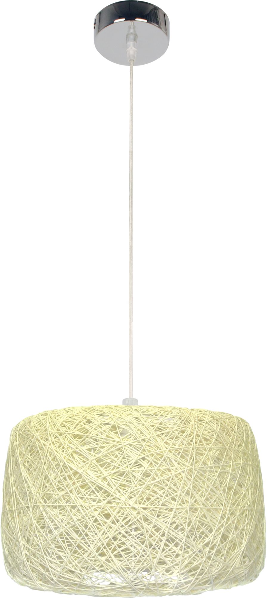 Candellux Panda závěsné svítidlo 1x60 W krémová 31-51141