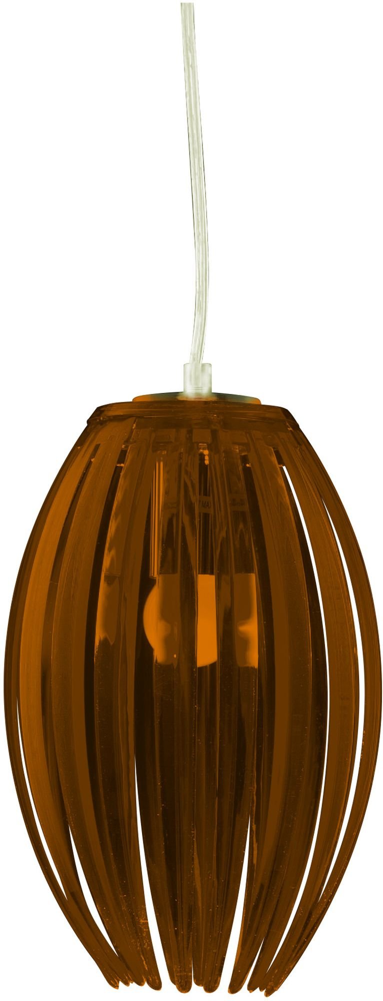Candellux Abuko závěsné svítidlo 1x60 W hnědá 31-55043