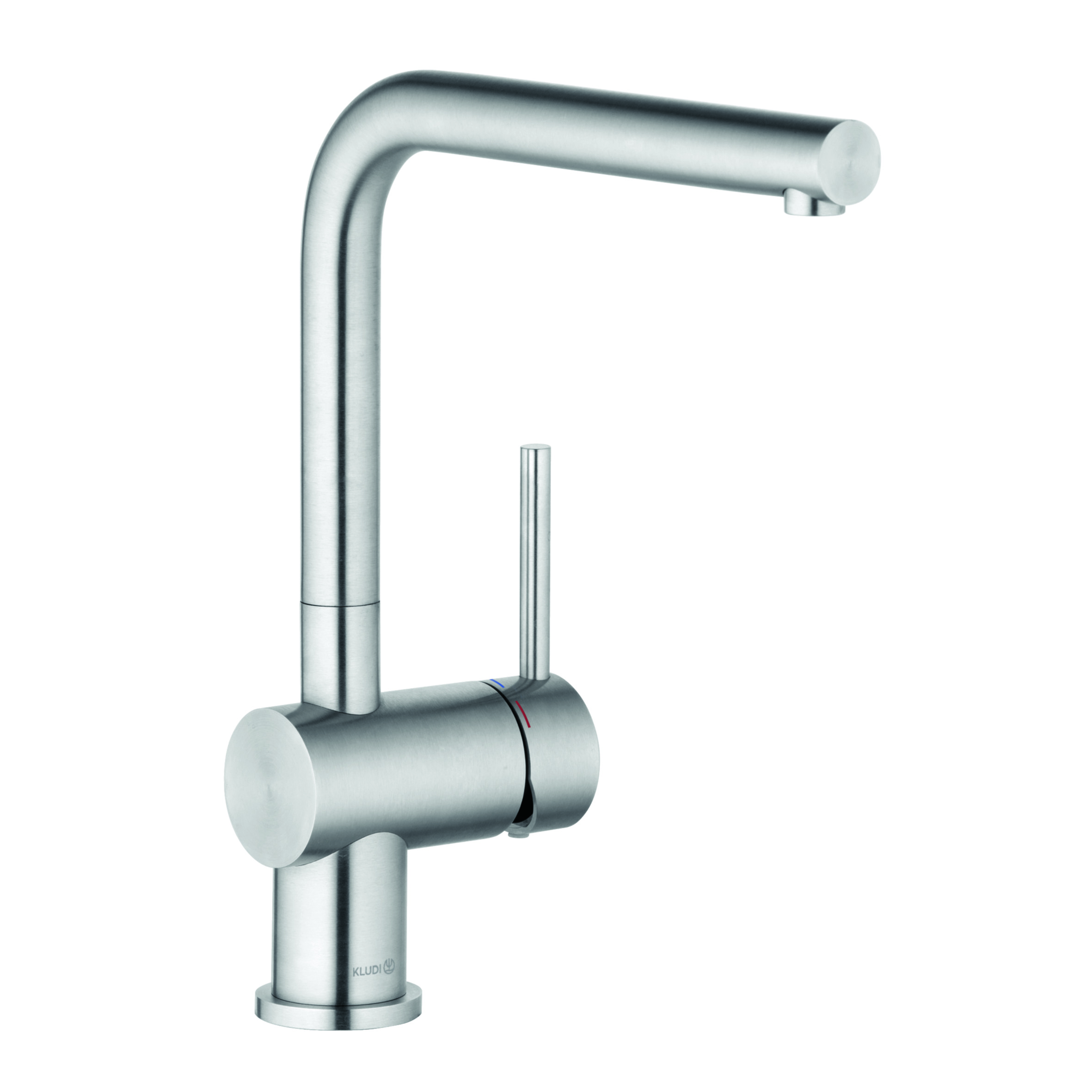 Kludi L Steel kuchyňská baterie stojící ušlechtilá ocel 45803F877