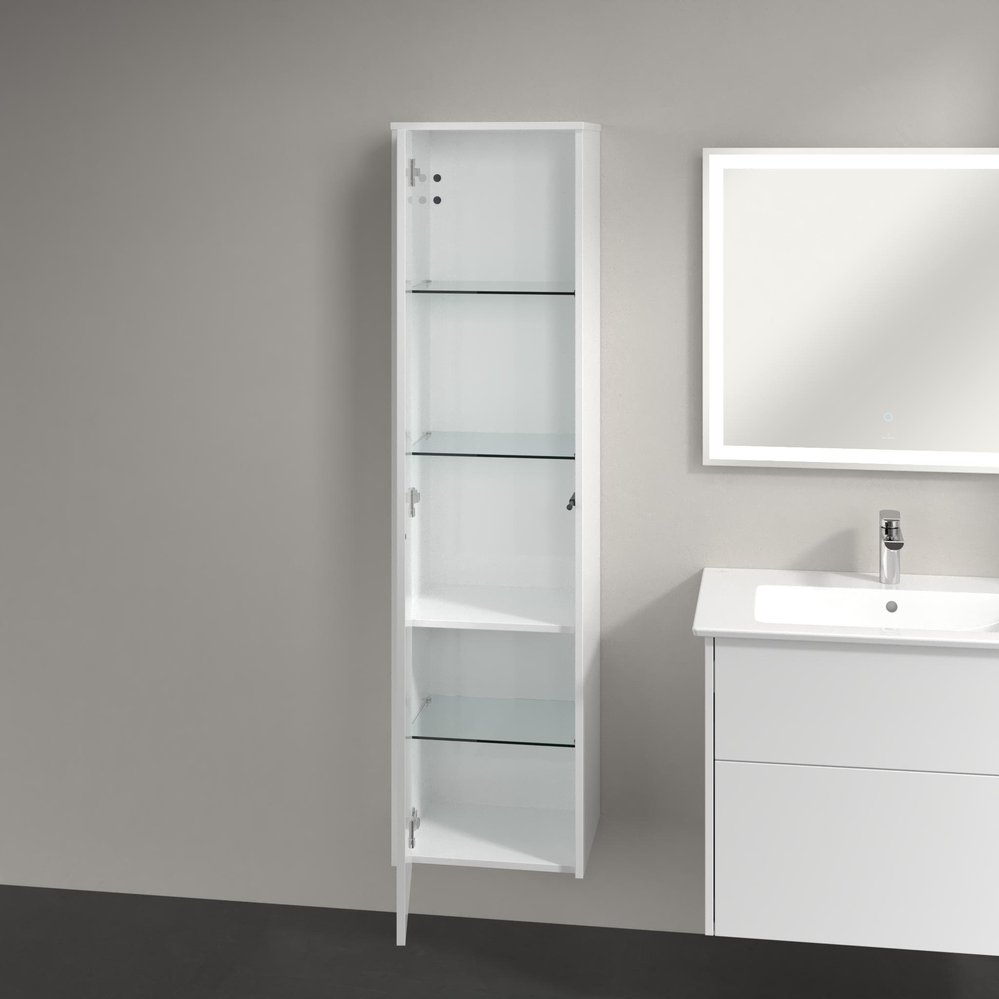 Villeroy & Boch Finero skříňka 40x35x155 cm boční závěsná bílá C53200DH