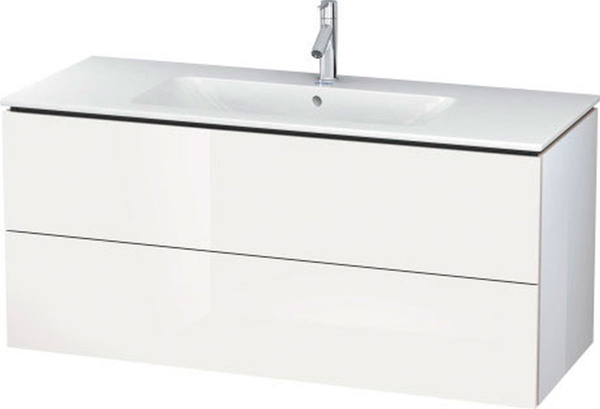 Duravit L-Cube skříňka 122x48.1x55 cm pod umyvadlo závěsná bílá LC624308585