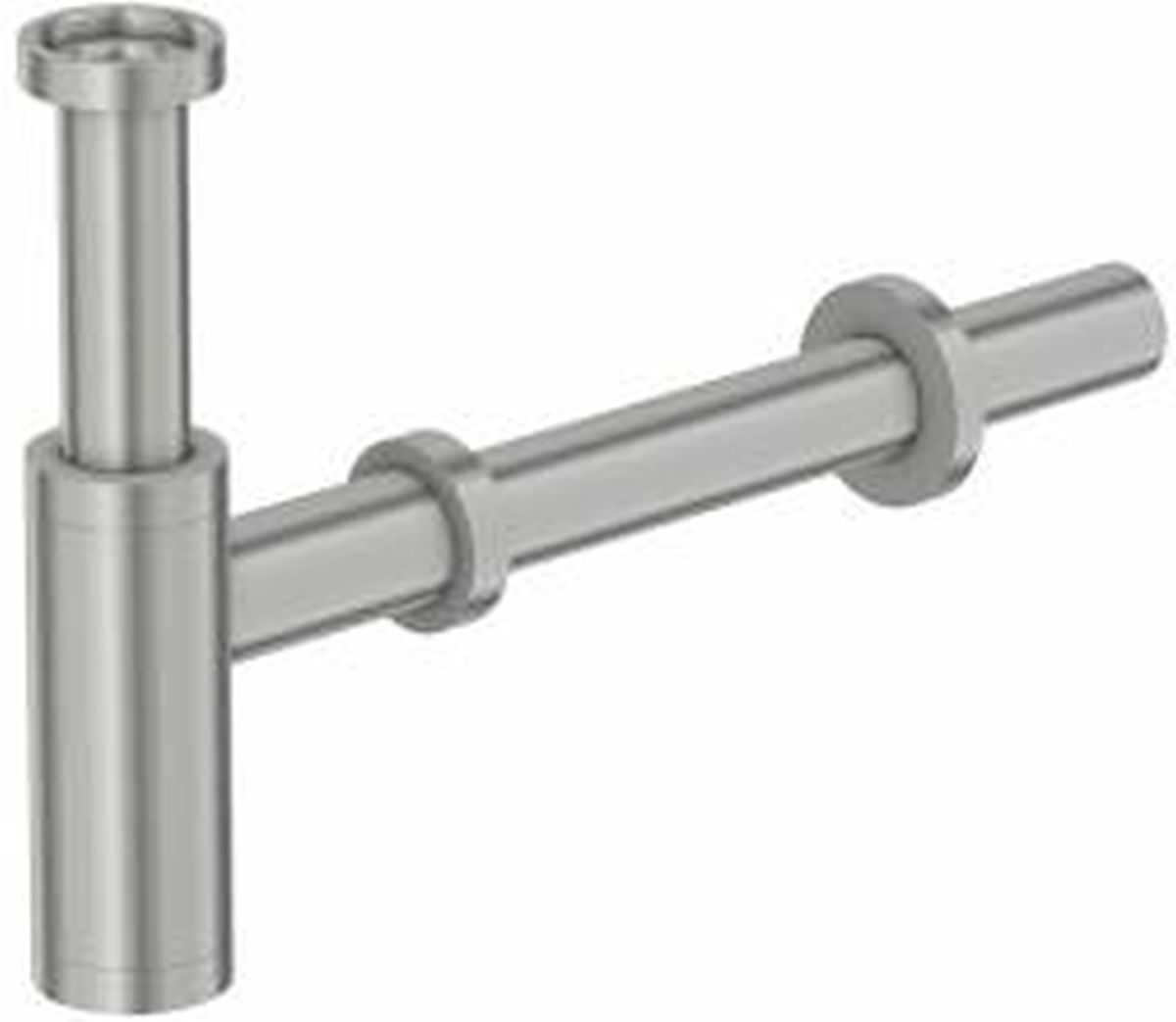 Steinberg 100 sifon k umyvadlu lahvová Brushed Nickel 1001696BN