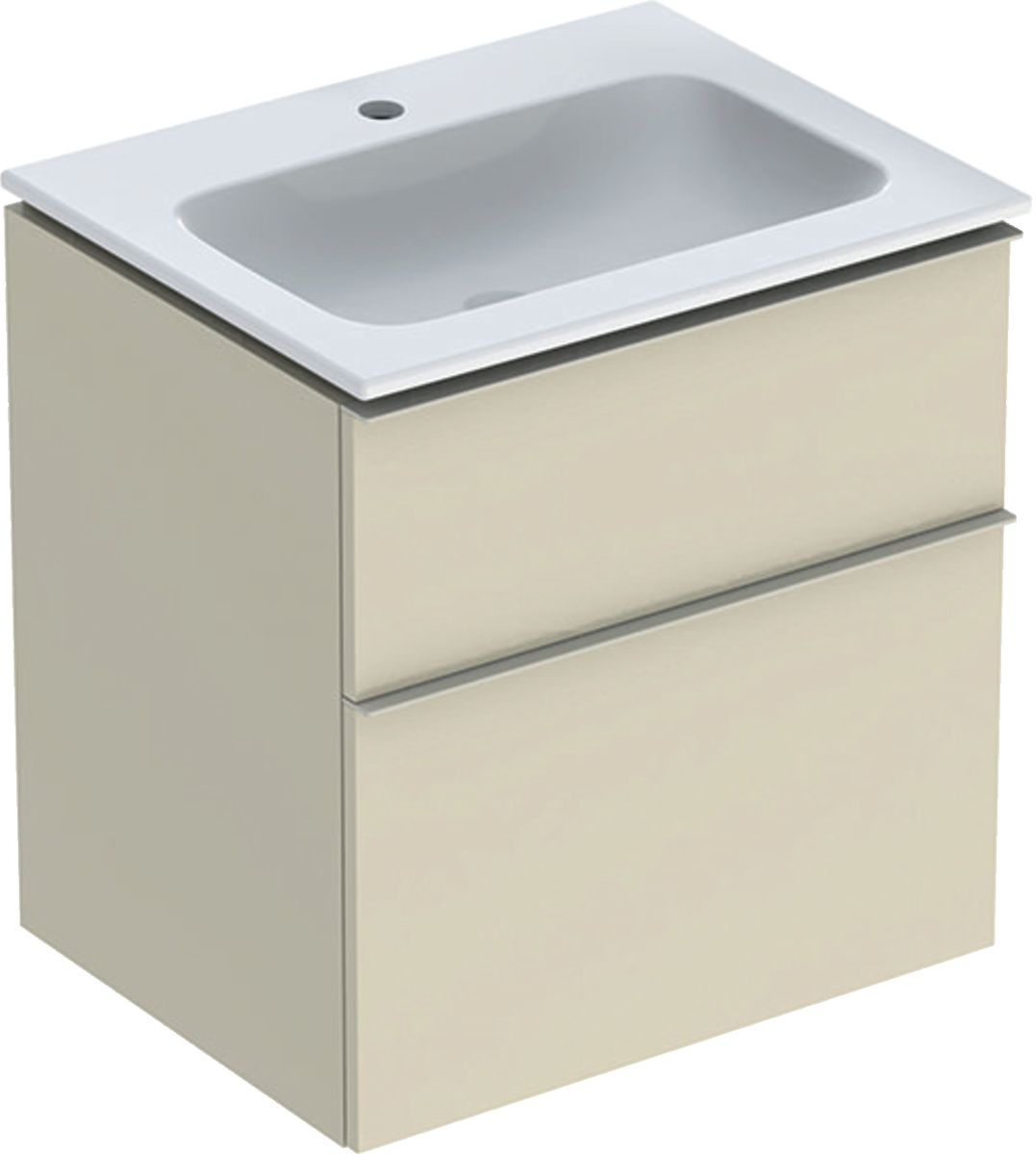Geberit iCon umyvadla se skříňkou 60 cm šedá 502.335.JL.1