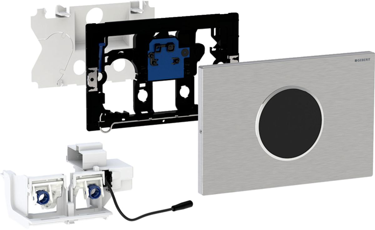 Geberit Sigma splachovací tlačítko pro WC ocel 115.906.SN.6