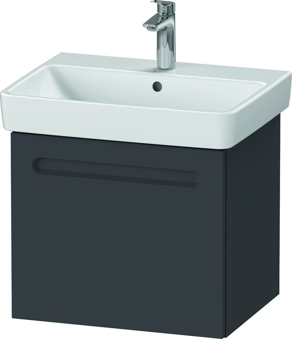 Duravit No. 1 skříňka 54x42.6x47.8 cm závěsná pod umyvadlo grafitová N14281049490000