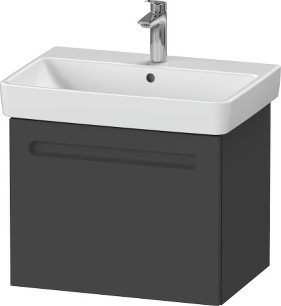 Duravit No. 1 skříňka 59x42.6x47.8 cm pod umyvadlo závěsná grafitová N14382049490000