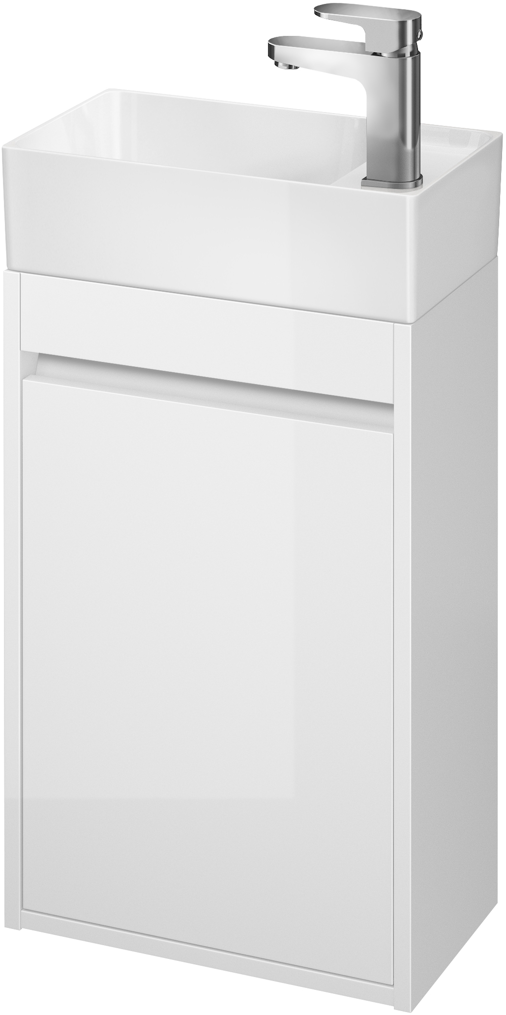 Sada skříňka Cersanit Crea S924-001, umyvadlo Cersanit Crea K114-004