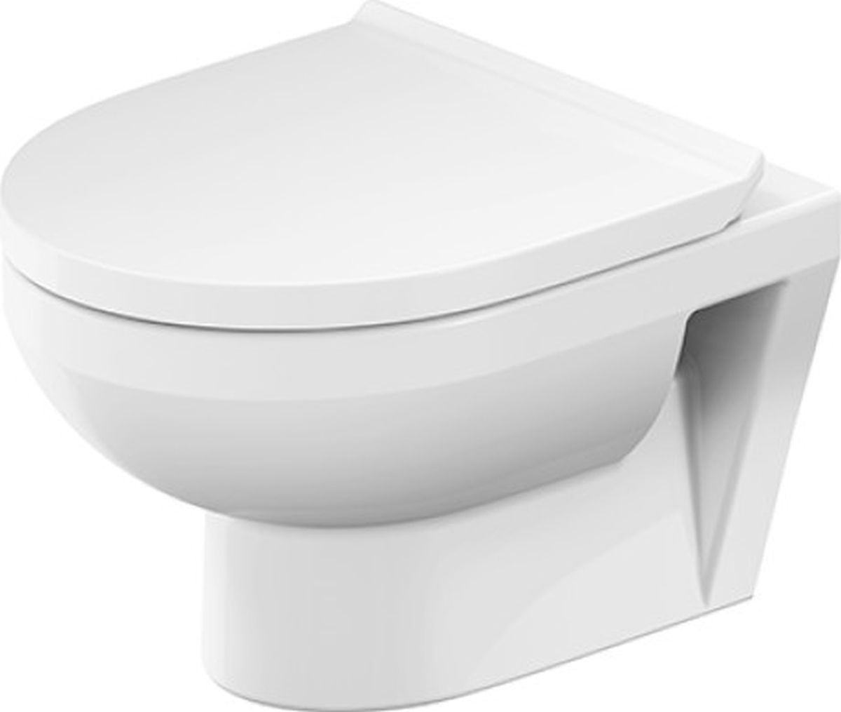 Duravit No. 1 záchodová mísa závěsná Bez oplachového kruhu bílá 25750900002