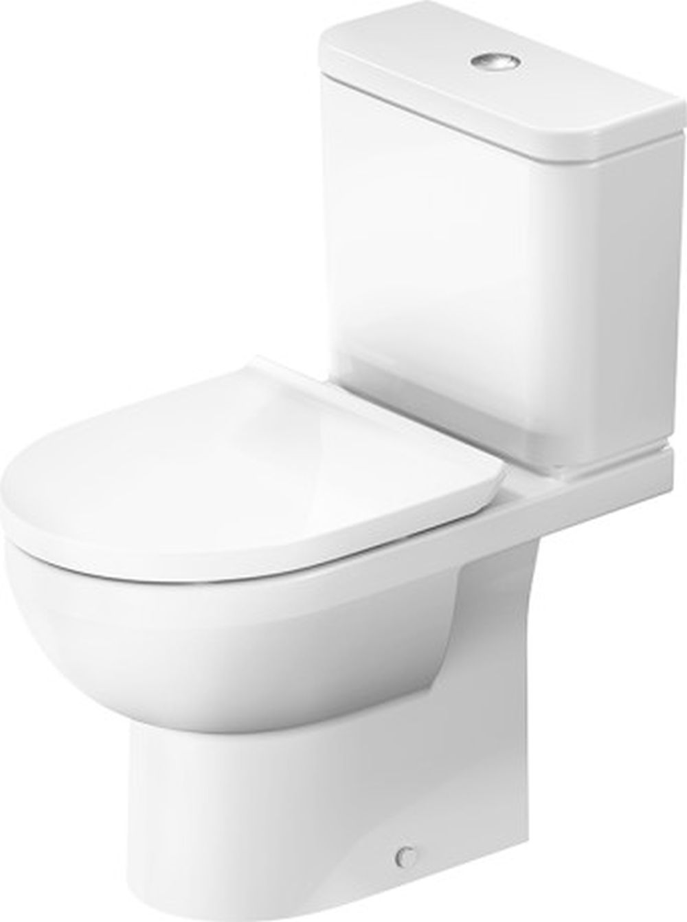 Duravit No. 1 kompaktní záchodová mísa bílá 21830900002