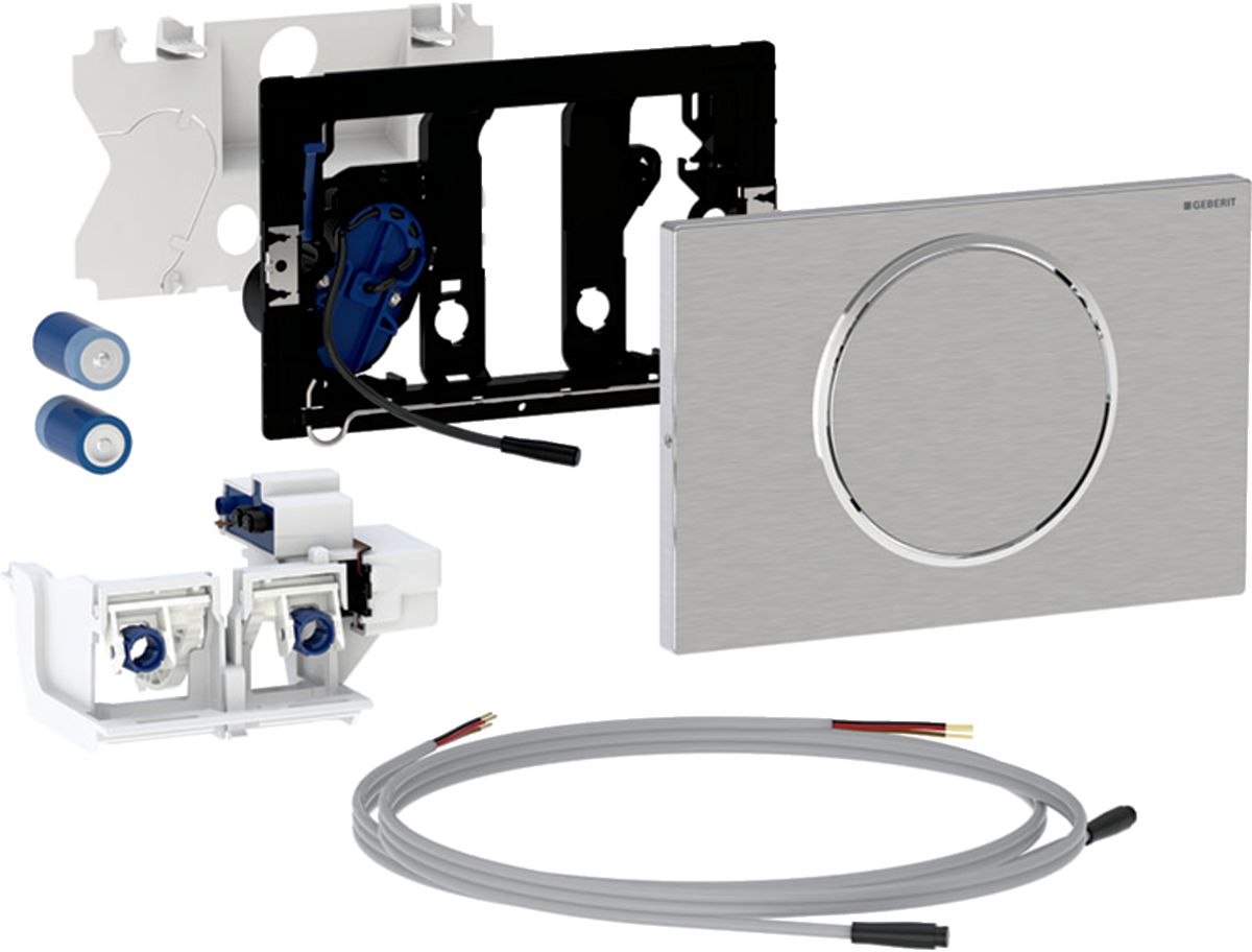 Geberit Sigma splachovací tlačítko pro WC ocel 115.864.SN.6