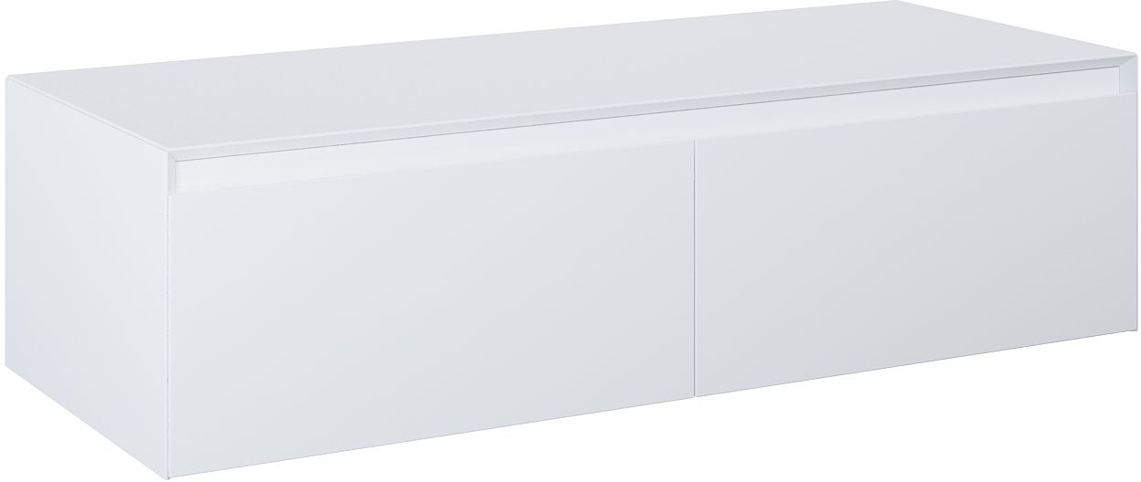 Elita Split Slim skříňka s deskou 120x45.8x31.9 cm boční závěsná bílá RE081204055290