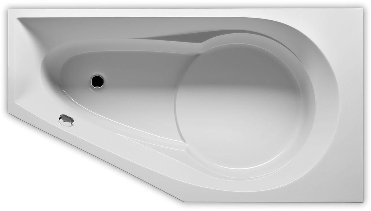 Riho Yukon rohová vana 160x90 cm Levostranná bílá B009001005