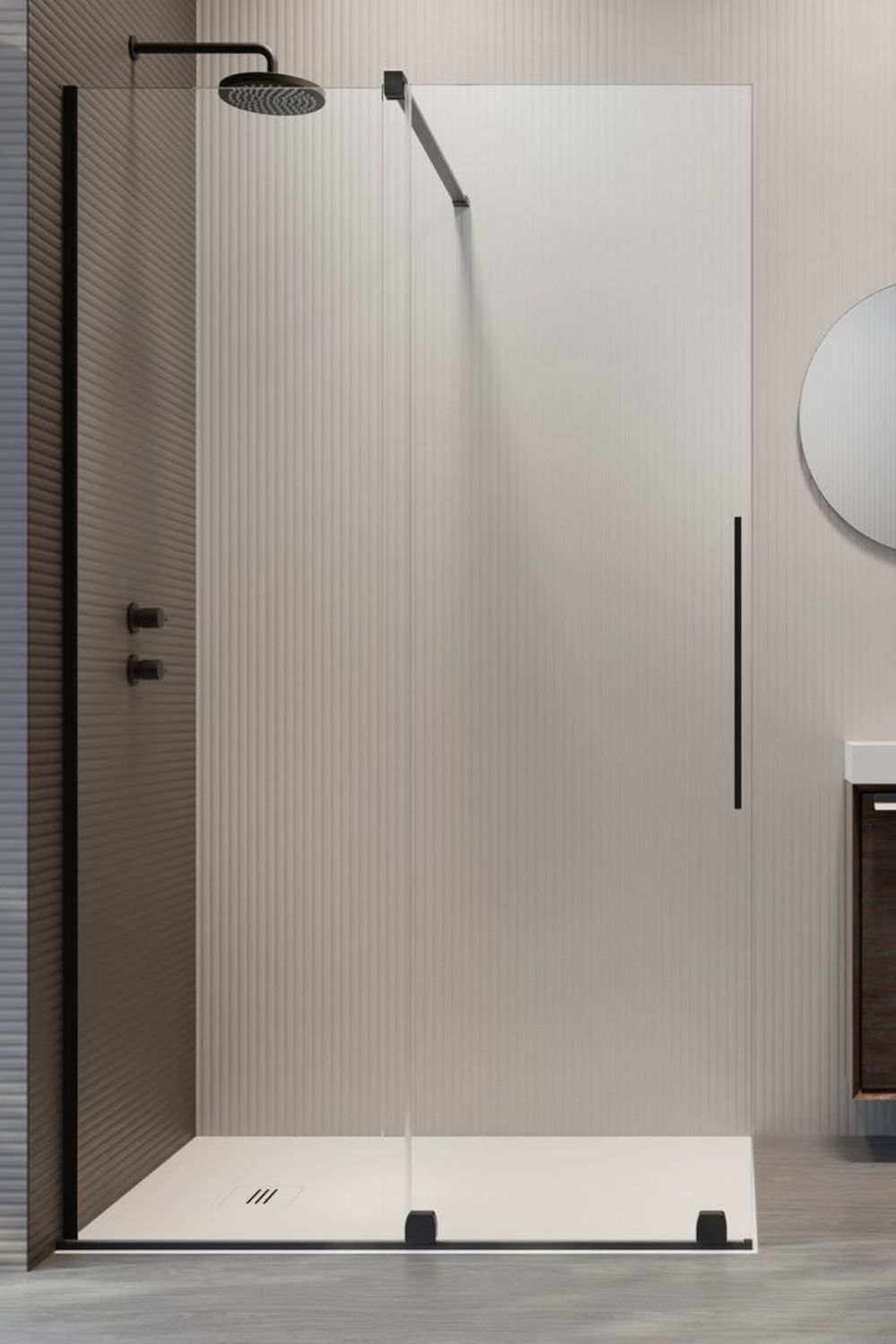 Radaway Furo Walk-In sprchové dveře 73.8 cm posuvné 10106738-54-01L