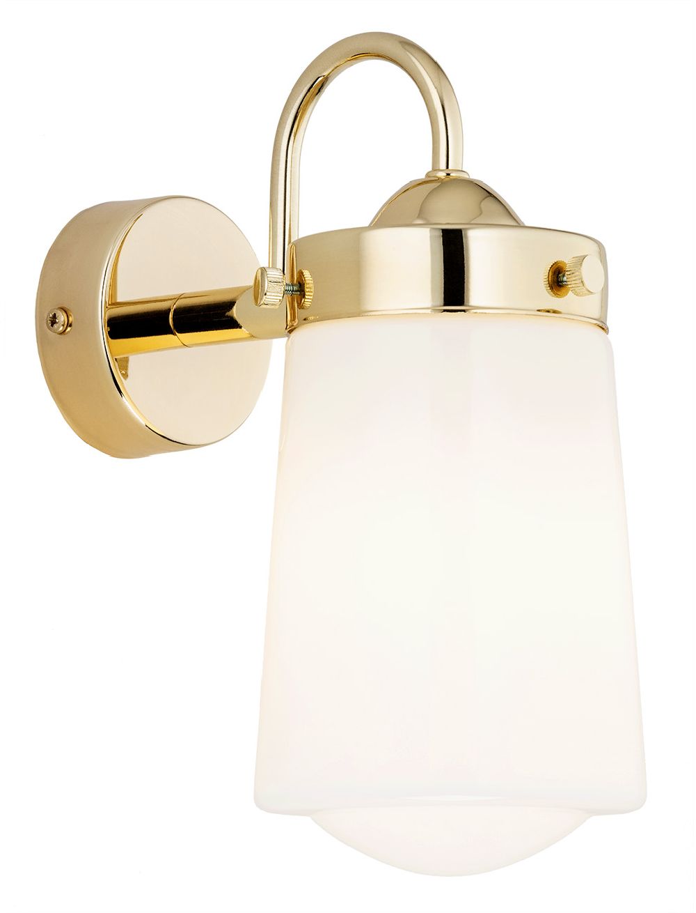 Argon Pasadena nástěnné svítidlo 1x15 W bílá-mosaz 4717