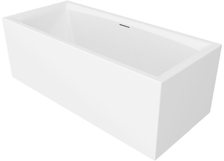 Riho Still Square Plug&Play vana s obkladem 170x75 cm bílá B100030005