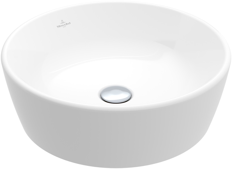 Villeroy & Boch Architectura umyvadlo 45x45 cm kulatý na pult bílá lesk 5A254601