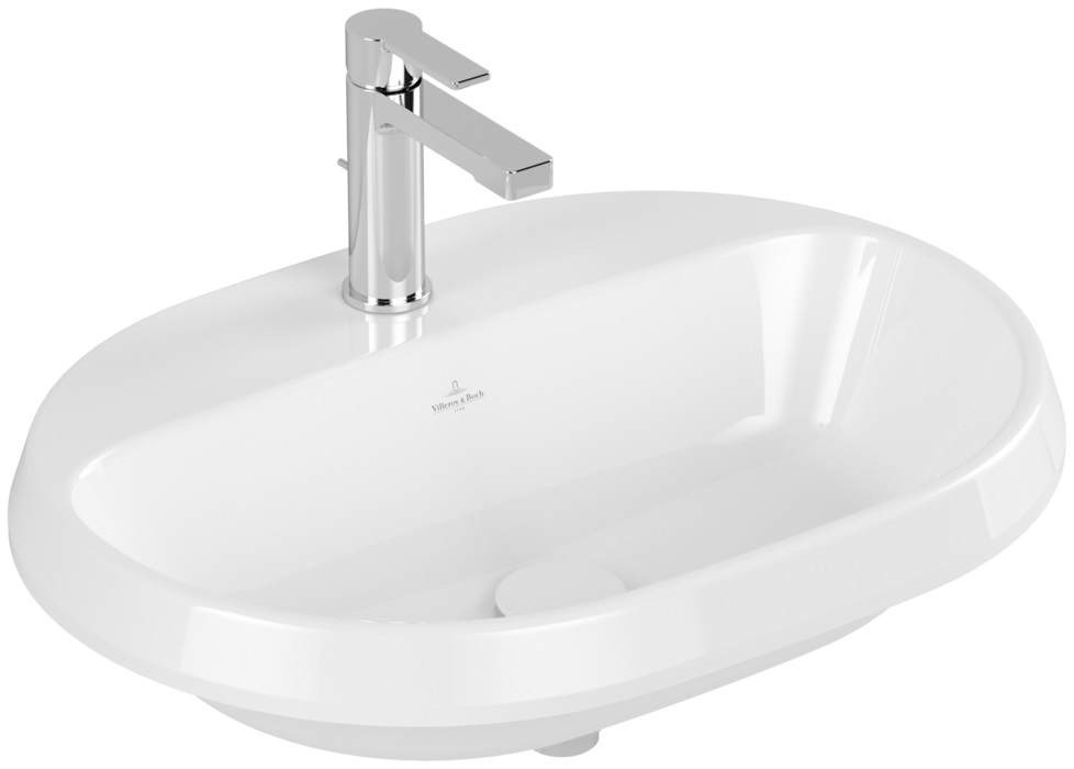 Villeroy & Boch Architectura umyvadlo 60x45 cm oválný zápustný bílá 5A666101