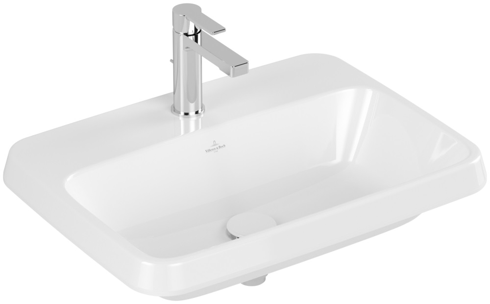 Villeroy & Boch Architectura umyvadlo 60x45 cm obdélníkový zápustný bílá 5A6761R1