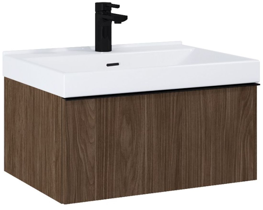 Elita Look skříňka 60x44.9x28.1 cm pod umyvadlo závěsná ořechová RE010603027060