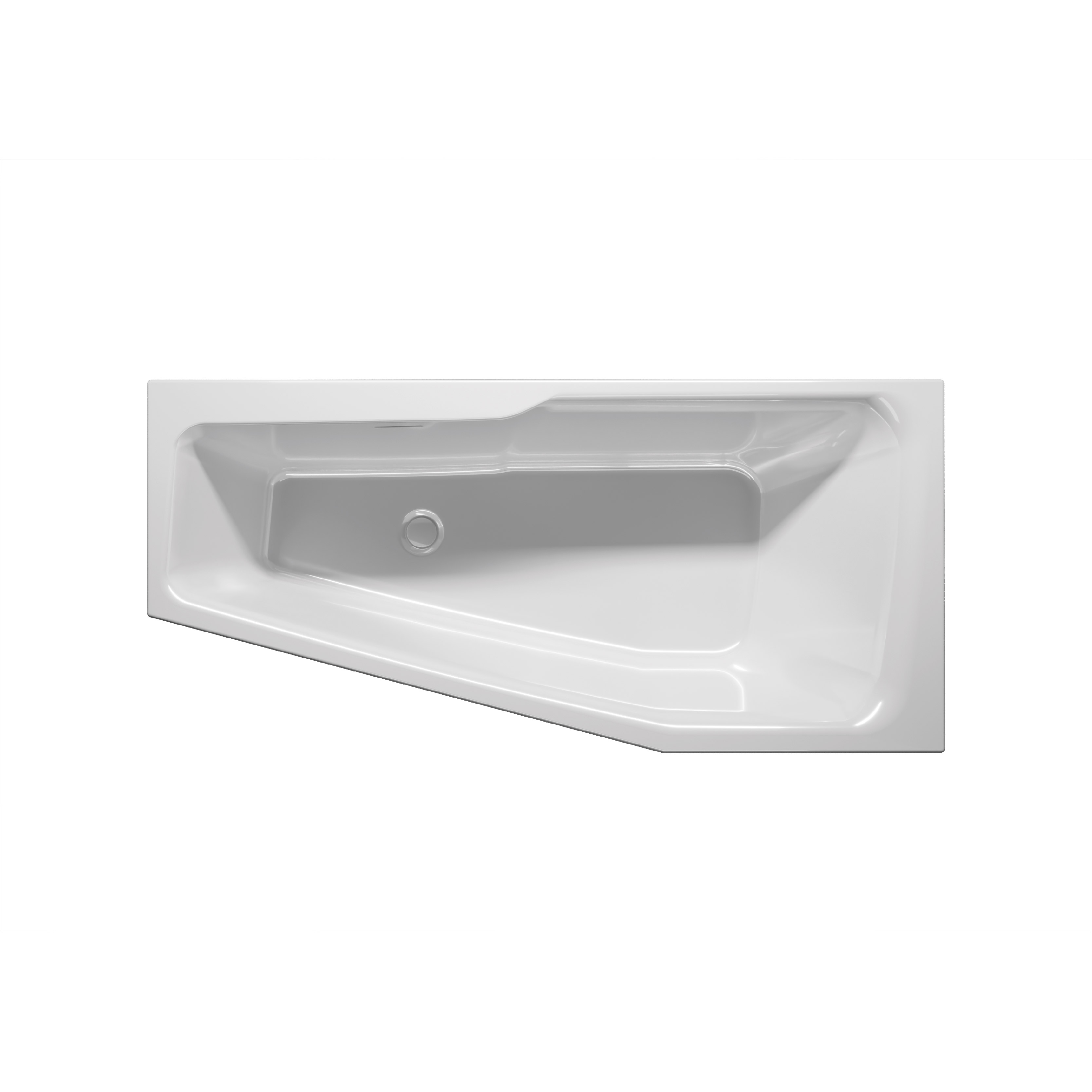 Riho Rethink Space Plug&Play vana s obkladem 160x75 cm Levostranná bílá B112005005