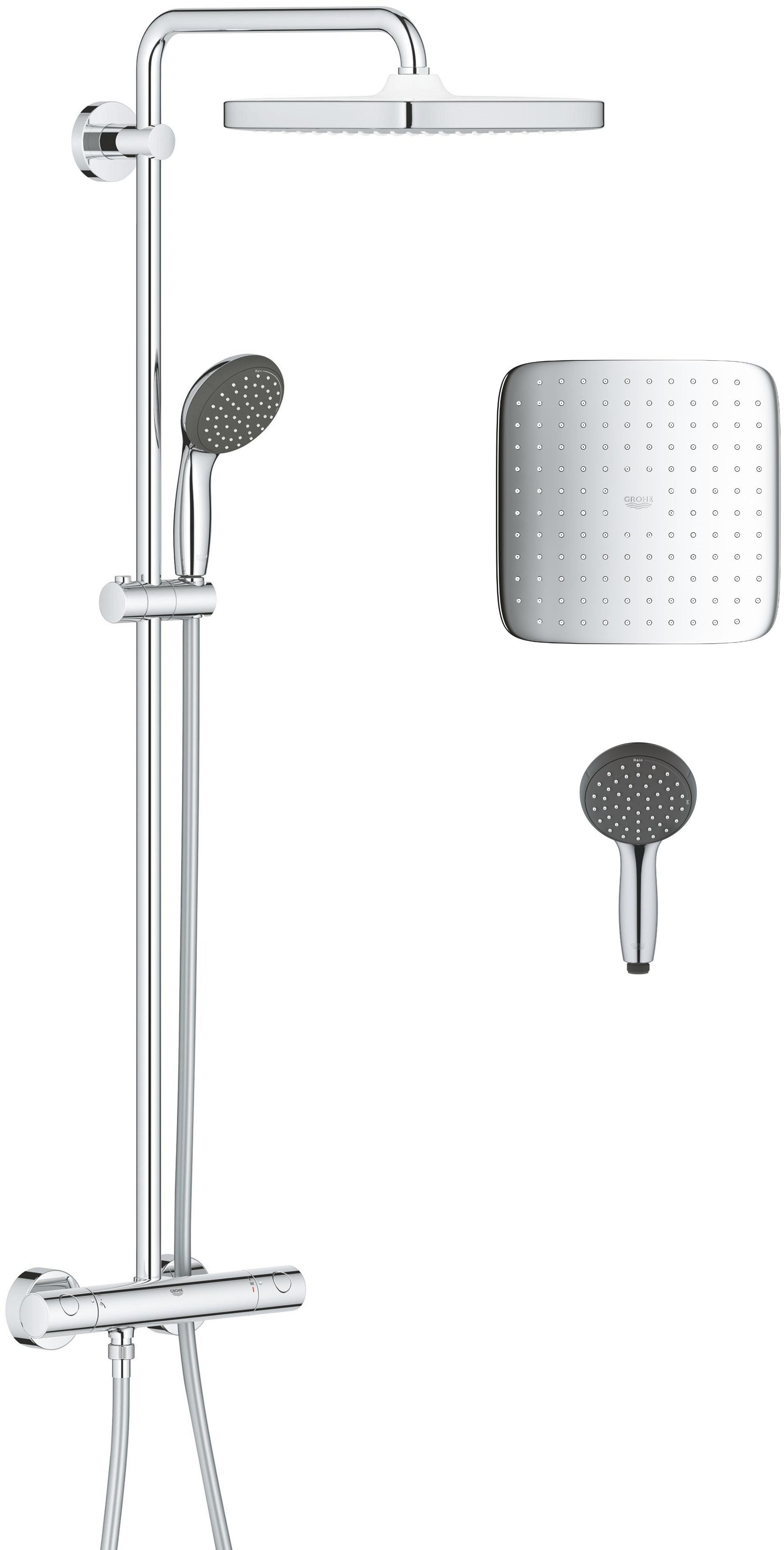 Grohe Vitalio Start Shower System sprchová sada na stěnu ano chrom 26697000