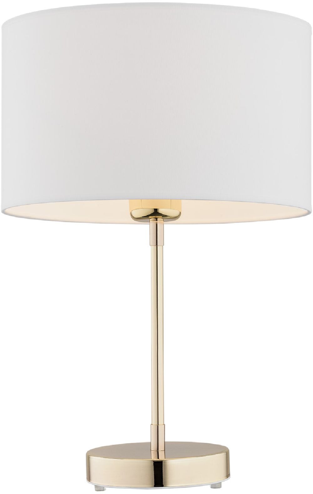 Argon Karin stolní lampa 1x15 W bílá-mosaz 4301