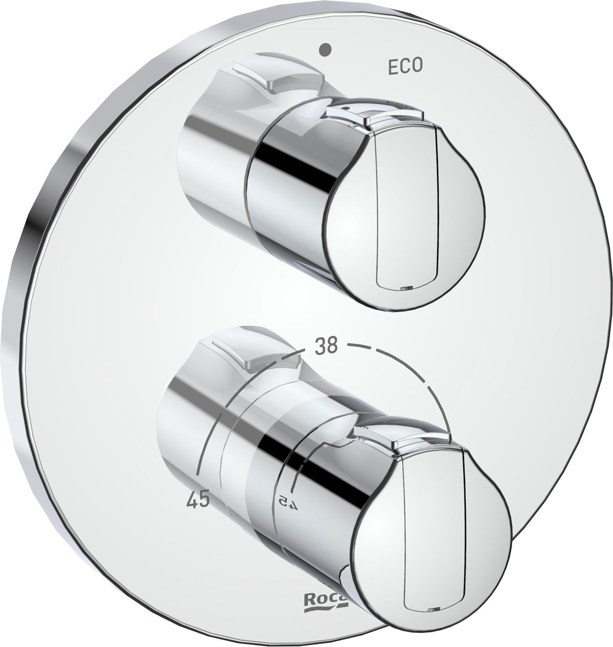 Roca T-1000 sprchová baterie pod omítku ano chrom A5A2E09C00