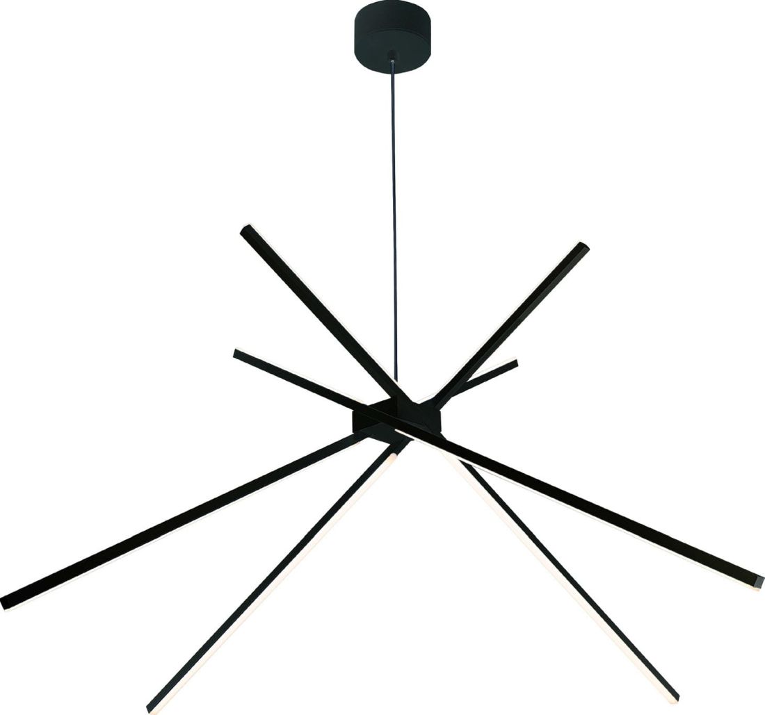 MaxLight Spider závěsné svítidlo 1x33 W černá P0412