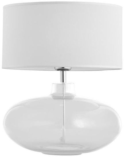 Argon Sekwana stolní lampa 1x15 W bílá-průhledná 3051