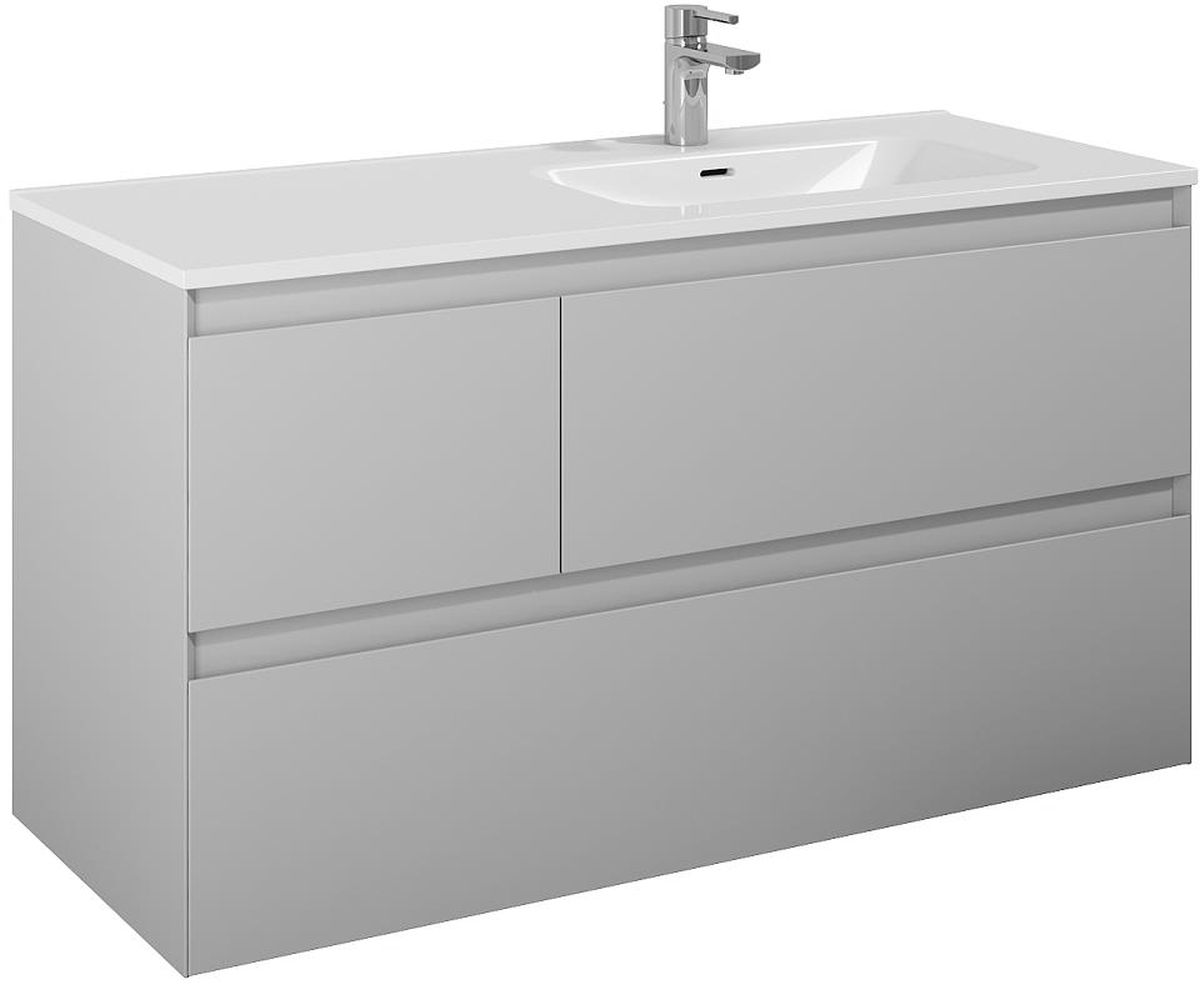 Elita Split skříňka 120x45.8x63.5 cm pod umyvadlo závěsná béžová RE012005157020