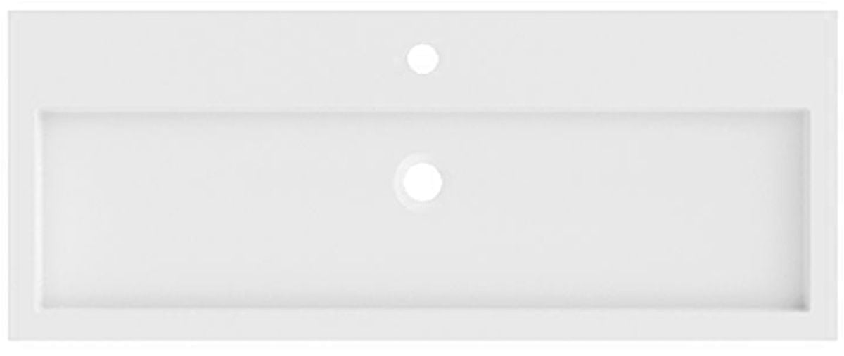 Riho Spring Vow umyvadlo 100.3x40.2 cm obdélníkový klasický-nábytkový bílá W004008105