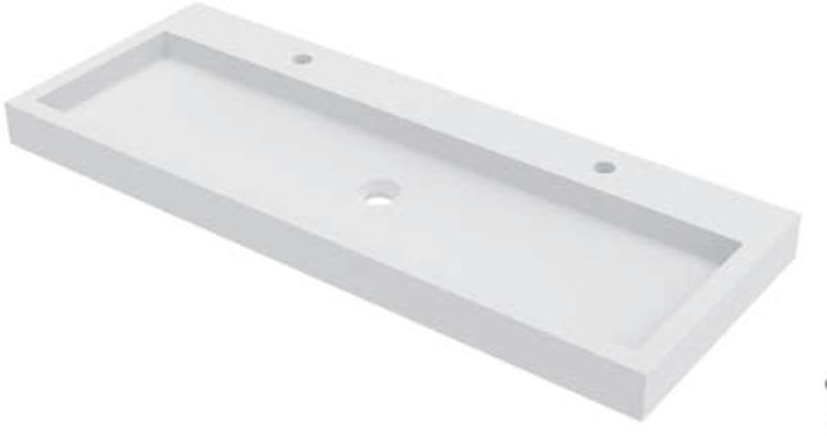 Riho Spring Vow umyvadlo 100.3x40.2 cm obdélníkový klasický-nábytkový bílá W004009105