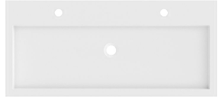 Riho Spring Vow umyvadlo 100.3x46.2 cm obdélníkový klasický-nábytkový bílá W004004105