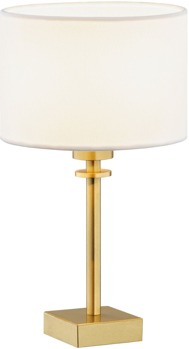 Argon Abbano stolní lampa 1x15 W bílá-mosaz 8047