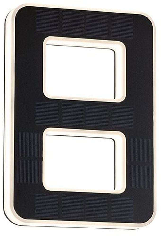 Paulmann Outdoor Solar nástěnné svítidlo 1x0.2 W černá 79849