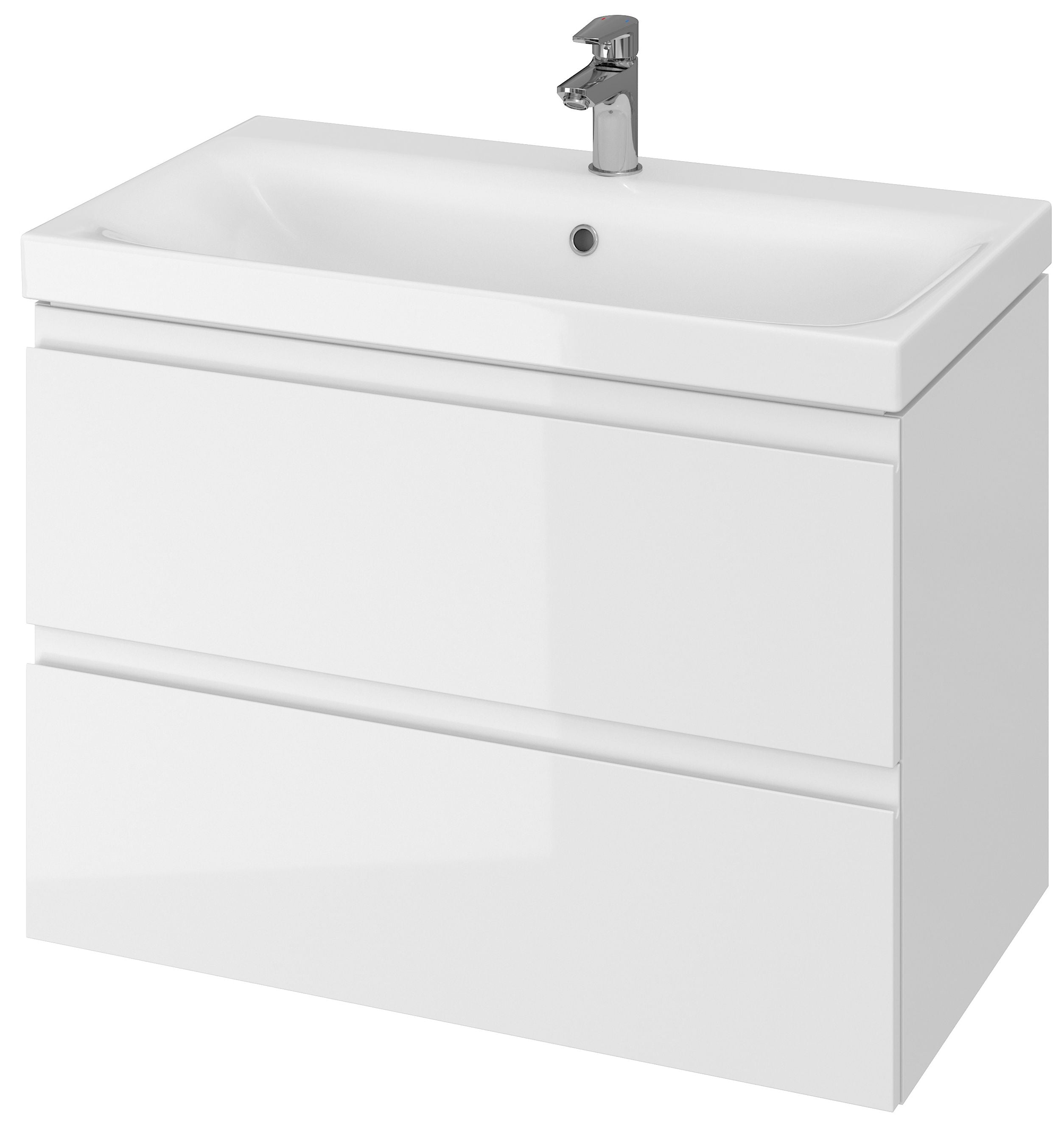 Cersanit Moduo skříňka 79.5x44.7x57 cm pod umyvadlo závěsná bílá S590-008-ECO