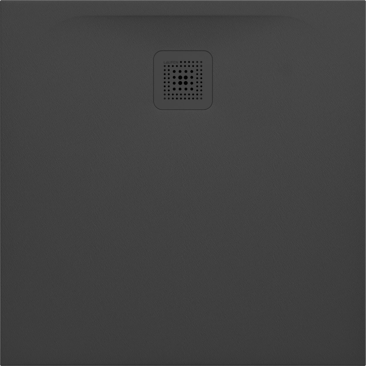 Laufen Pro čtvercová sprchová vanička 80x80 cm černá H2109500800001