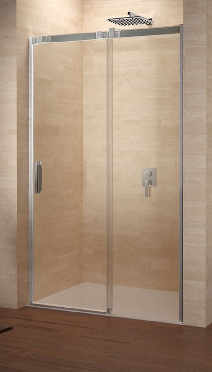 Riho Ocean sprchové dveře 140 cm posuvné chrom lesk/průhledné sklo G006003120