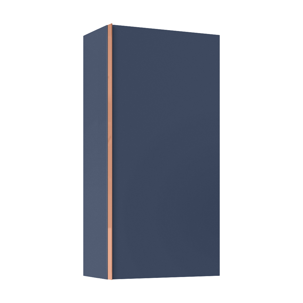 Elita Look skříňka 40x21.6x80 cm boční závěsné modrá 168584