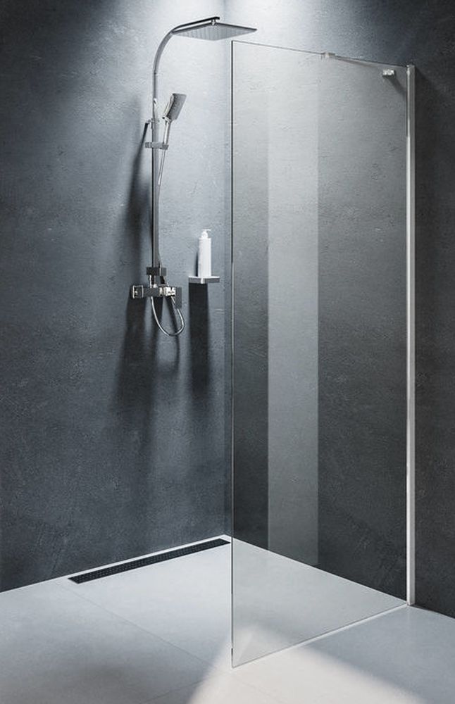 Riho Novik sprchová zástěna 80 cm chrom lesk/průhledné sklo G003028120