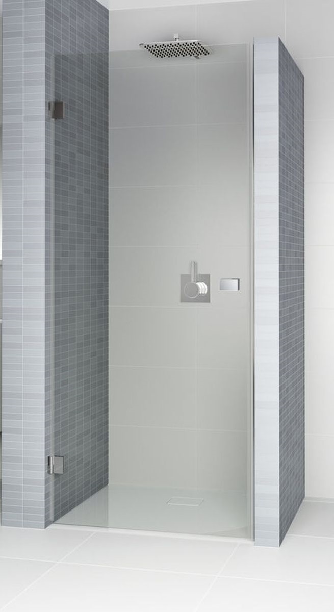 Riho Scandic sprchové dveře 80 cm sklopné chrom lesk/průhledné sklo G001003120