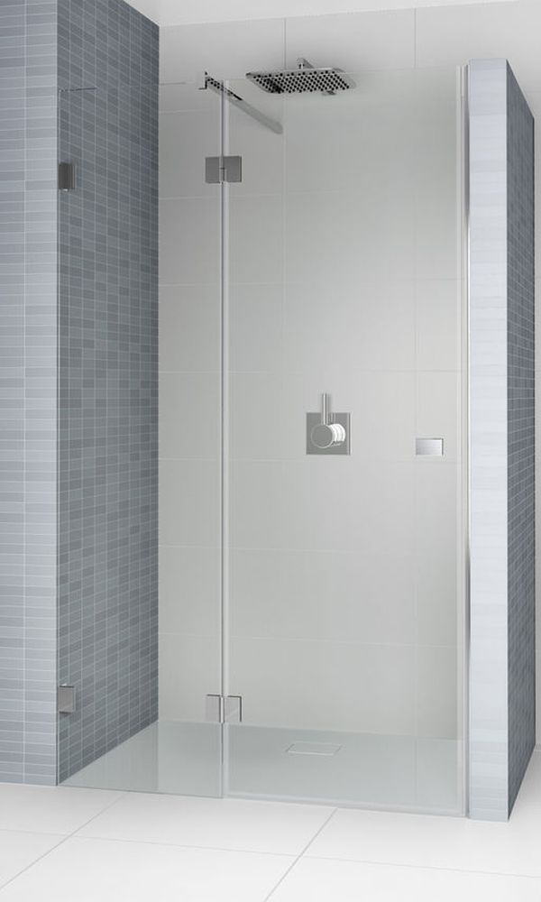 Riho Scandic sprchové dveře 160 cm sklopné chrom lesk/průhledné sklo G001029120