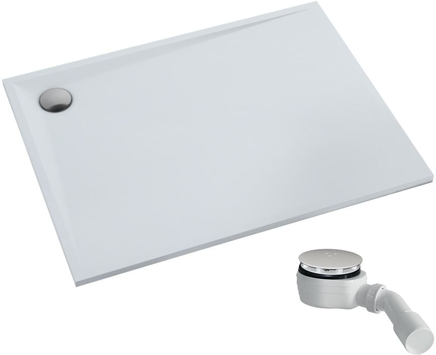 Schedpol Etrusco obdélníková sprchová vanička 90x80 cm bílá 3.472